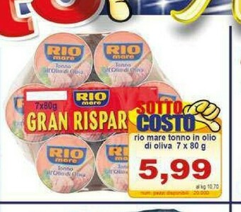 Pewex Tonno rio mare offerta