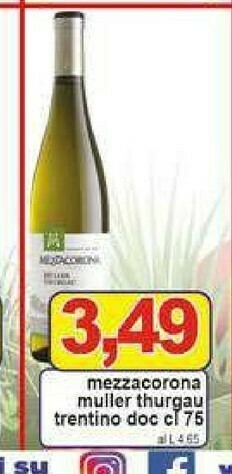 Pewex Muller thurgau offerta