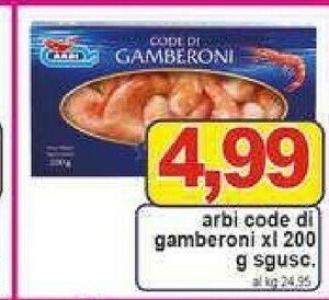 Pewex Gamberi offerta