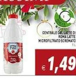 Pim Supermercati Latte parzialmente scremato offerta