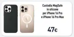 Unieuro Custodia MagSafe in silicone offerta