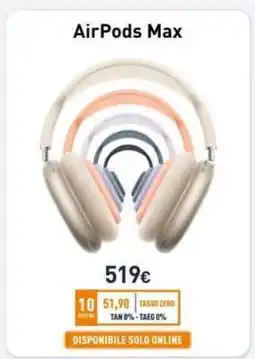 Unieuro AirPods Max offerta