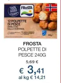 Coop FROSTA POLPETTE DI PESCE 240G offerta