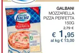 Coop GALBANI MOZZARELLA PIZZA PERFETTA 150G offerta