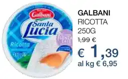 Coop GALBANI RICOTTA 250G offerta