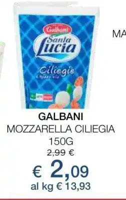 Coop GALBANI MOZZARELLA CILIEGIA offerta