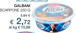 Coop GALBANI SCARPONE 250 G offerta