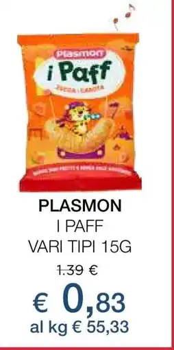 Coop PLASMON I paff offerta
