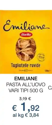 Coop EMILIANE offerta