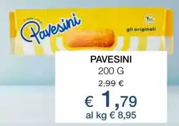 Coop Pavesini offerta