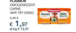 Coop PLASMON OMOGENEIZZATI CARNE offerta