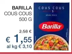 Coop BARILLA COUS COUS 500 G offerta