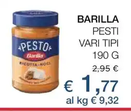 Coop BARILLA PESTI VARI TIPI offerta