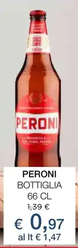 Coop PERONI BOTTIGLIA offerta
