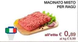 Coop MACINATO MISTO PER RAGÙ offerta