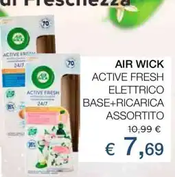 Coop AIR WICK ACTIVE FRESH ELETTRICO BASE+RICARICA ASSORTITO offerta