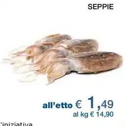 Coop Seppie offerta