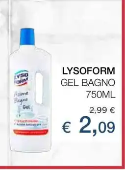 Coop LYSOFORM GEL BAGNO 750ML offerta