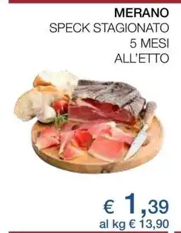 Coop MERANO SPECK STAGIONATO offerta