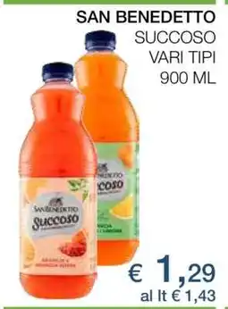 Coop SAN BENEDETTO SUCCOSO offerta