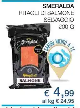 Coop SMERALDA RITAGLI DI SALMONE SELVAGGIO offerta