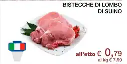 Coop BISTECCHE DI LOMBO DI SUINO offerta