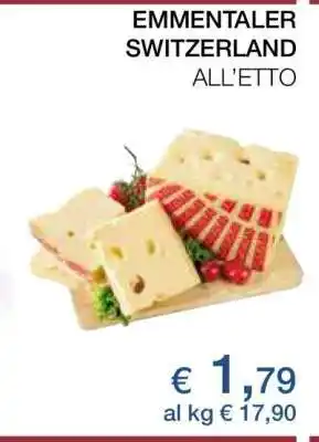 Coop EMMENTALER SWITZERLAND offerta