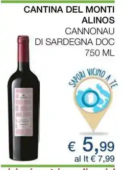 Coop CANTINA DEL MONTI ALINOS offerta