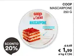 Coop COOP Mascarpone offerta