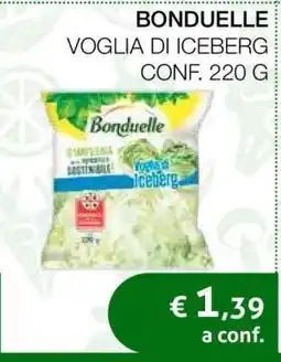 Coop BONDUELLE VOGLIA DI ICEBERG offerta
