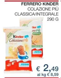 Coop FERRERO KINDER offerta