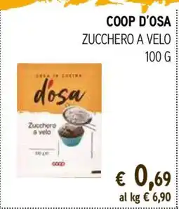 Coop COOP D'OSA ZUCCHERO A VELO offerta