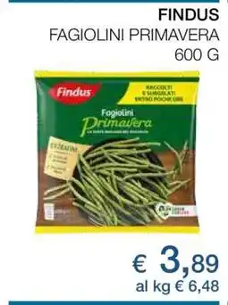 Coop Findus Fagiolini Primavera offerta