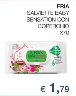 Coop FRIA SALVIETTE BABY SENSATION CON COPERCHIO X70 offerta