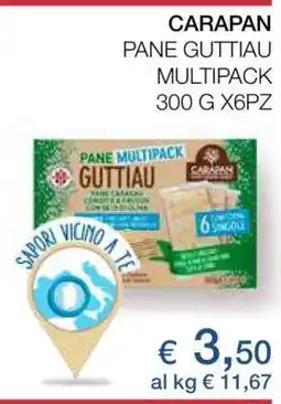 Coop CARAPAN PANE GUTTIAU MULTIPACK offerta