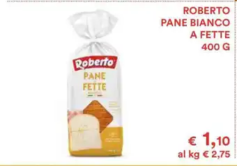 Coop ROBERTO PANE BIANCO A FETTE 400 G offerta