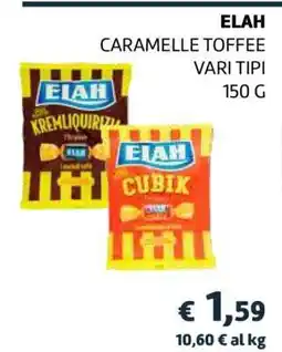 Coop ELAH CARAMELLE TOFFEE offerta