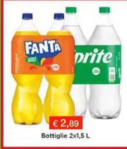Coop Bottiglie 2x1,5 L offerta