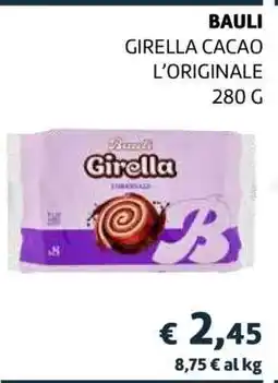 Coop BAULI GIRELLA CACAO L’ORIGINALE offerta