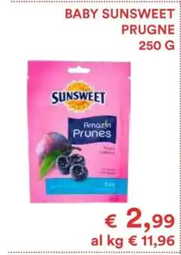 Coop BABY SUNSWEET PRUGNE offerta