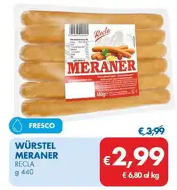 MD Discount WÜRSTEL MERANER offerta