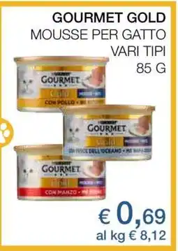 Coop Gourmet Gold Mousse per Gatto offerta
