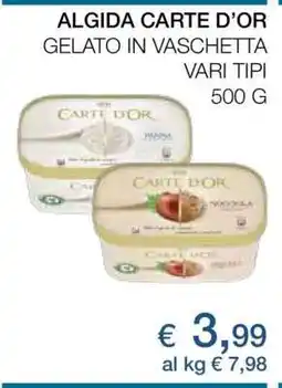 Coop ALGIDA Carte d'Or offerta