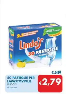 MD Discount 50 PASTIGLIE PER LAVASTOVIGLIE offerta