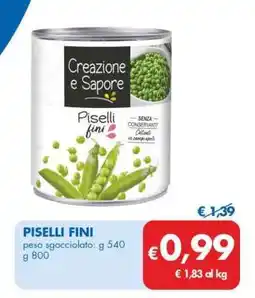 MD Discount PISELLI FINI offerta