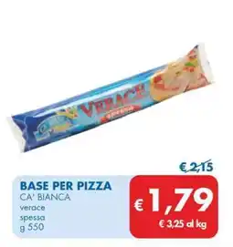 MD Discount BASE PER PIZZA offerta