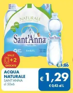 MD Discount ACQUA NATURALE offerta