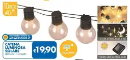 MD Discount CATENA LUMINOSA SOLARE offerta