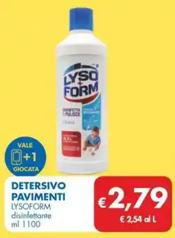 MD Discount Detersivo Pavimenti Lysoform offerta