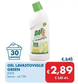 MD Discount GEL LAVASTOVIGLIE GREEN offerta